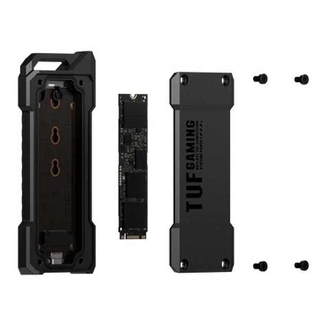 ASUS SSD/Enclosure ESD-T1A/BLK/G/AS//M.2; PCI Express; Serial ATA; 10 Gbit/s; USB-C connectivity; Black